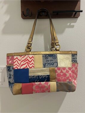 Coach pink patchwork - Gem